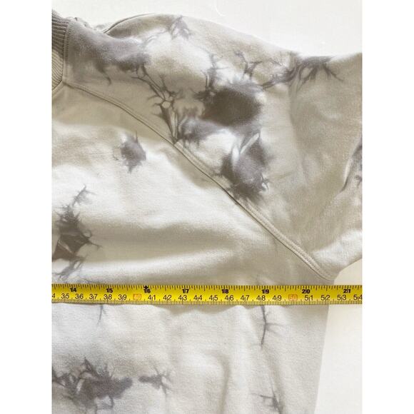 Lululemon Ready to Roll Crew Neck Sweatshirt Shibori Dove Grey Cement Grey - Picture 6 of 7